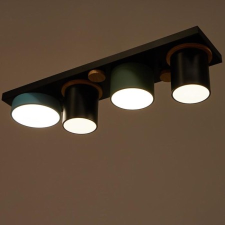 Lamp 35428/4 LED 36W 3000-6000K Black-green-blue 65x15x15 cm Bayerlux-3