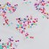 Stick plastic rhinestones "pigeons" multi -colored 32x10.5 cm