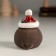 Souvenir Ceramics "Chick in a red cap" 4.8x4.9x6.3 cm