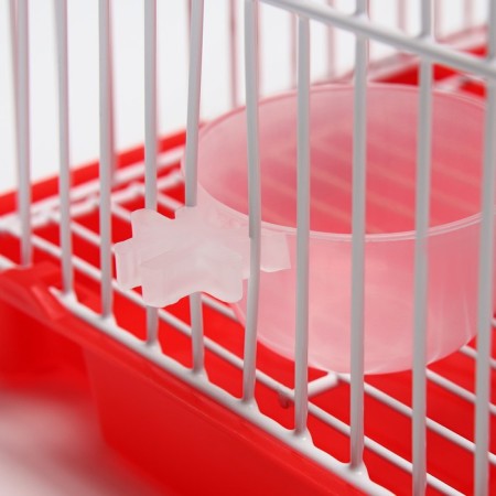 Rodent cell equipped RT-2T, 22 x 16 x 20 cm, red-7