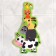 Soft puzzle for kids "Pyramid: Farm animals", 5 parts, crumb I