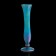 Interior vase "Sea Grass", Blue, 45 cm