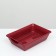 Deep toilet with a mesh of 36 x 25 x 9 cm, red