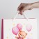 Laminated vertical "Princess", m 26 x 30 x 9 cm