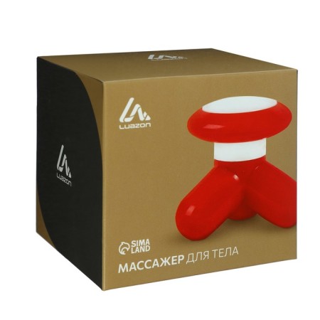 Body massage Luazon LEM-18, electrician., From USB and batteries 3*AAA (not in the set), mix-6