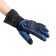 Motorcycle, winter, size l, blue gloves