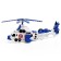 The “Police Helicopter” robot, transforms, collects from 3 cars