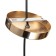 Lamp Bayerlux "Jarine" E27 gold 15x15x47-147 cm