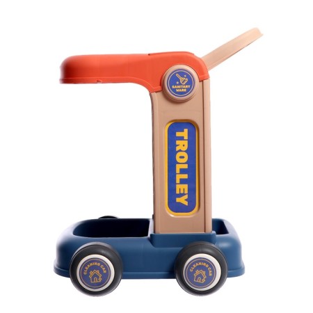 Game set "Cleaning" on a cart, with accessories-2
