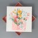 Gift folding box, packaging, "Message", 26 x 26 x 8 cm