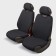 T-shirts for seats sprint front, dark gray, 2+2
