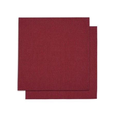 Serving napkin Waxbird, size 40x40 cm, red color-1
