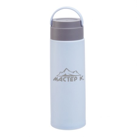 Water bottle, 400 ml, "Master K", glass