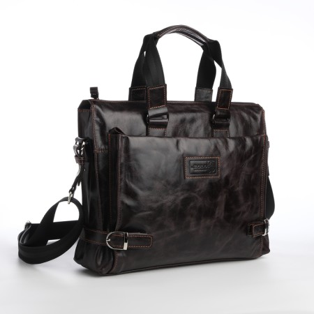 Business Bank, XL Zolo, Lightning Department, external pocket, Cognac color-1