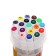 A set of markers, 18 colors, bilateral, bullet and mowed tips