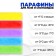 Paraffins for skis, 5 pcs., From 0 to -25 ° C, 200 g