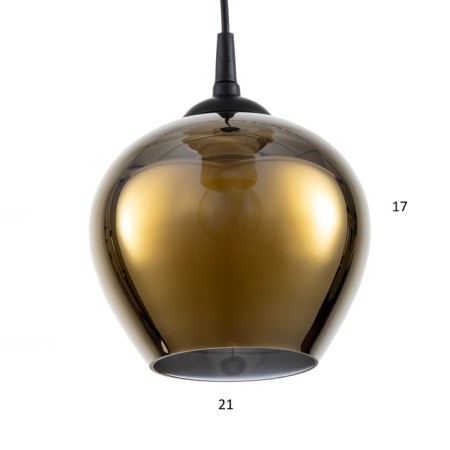Lamp Bayerlux Shakira 1he27 Gold 20x20x18cm-3