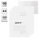A set of Calligrata “Case”, 300 g/m2, unlawed cardboard, up to 200 sheets, 10 pieces