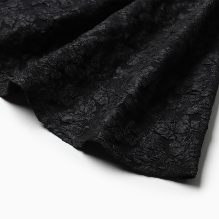 Women's dress with a bow Mist, p. S, black-12