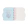 Notebook Gift Book on the comb 80l, line, color block, cover. 3D anime (10.2x10.5cm) 10539