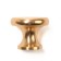 Handle button Cappio PK320, D = 24 mm, color gold