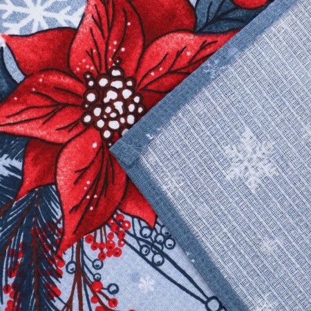 New Year's towel, size 45x60 cm, waffle, 160 g/m, cotton 100%-2