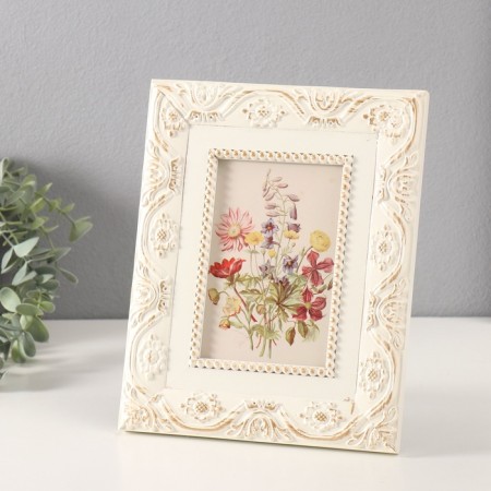 Photo frame MDF 10x15 cm "Patterns and flowers" 2.1x20x25 cm-1
