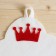 Set of bath 3 objects "The queen has no shortcomings"