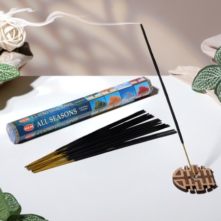 Incense HEM "All Seasons. All Seasons", 20 wands in packaging, hexagon