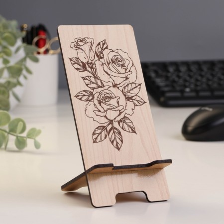 Stand for the phone "Three roses"