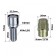 Secret Bolts, Skyway, M14x1.50x28 Sphere, rotating, 2 cl, chrome, set 4 pcs