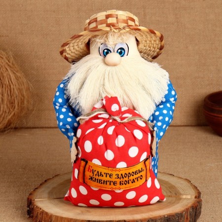 Browner Fedor "Be healthy, live rich", with a bag, 30 x 20 cm, mix