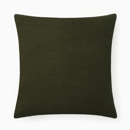 Case on the pillow of Ethel Velour 43*43 cm, central green, 100% polyester