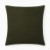 Case on the pillow of Ethel Velour 43*43 cm, central green, 100% polyester
