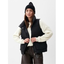 Women's vest with collar Mist, p. 44, black