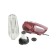 Vacuum cleaner Pioneer VC461S 2B1, vertical, 120W, 800 ml, wine color