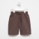 Burmuda shorts Minaku: Cotton Collection Brown color, height 98