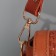 Handle for a bag, with carbines, 60 ± 1 cm × 2 cm, color is light brown