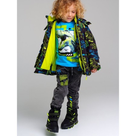 Winter jacket for a boy PlayTode, height 104 cm-2