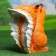 Garden figure "Squirrel with a bump" 12x27x28cm