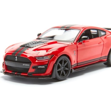 BBURAGO Mustang Shelby GT500 2020, Die-Cast, 1:32, Red color-3