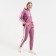 Women's costume (sweatshirt/trousers) Charlotte, dry rose, size 48