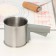 ADAGIO flour sifter, stainless steel, d = 10 cm, chick's handle color