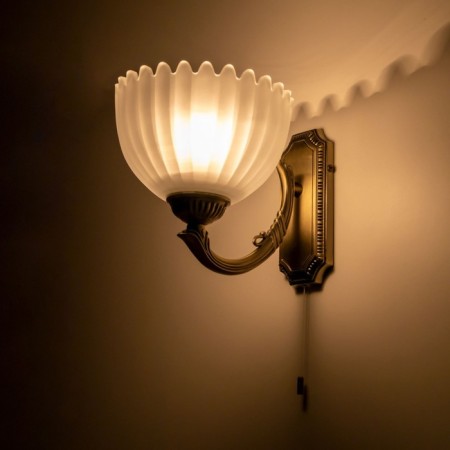 Sconces Citilux "Seville" CL414313, 16.5x16.5 cm, 1x75W, E27, brown color-5