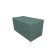 Puff with a lid and weighting, 800 × 400 × 420 mm, bingo velor, Mint color