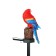 Garden lamp on the sunny battery "Red Ara", 45 cm, 1 LED, glow warm white