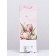 Package laminated for a bottle "Tulips", 13 x 36 x 10 cm