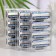 Replaceable shaving cassettes, 12 pcs, compatible with Gillette Mach3