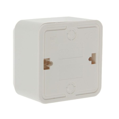 Smartbuy "Jupiter" socket, 16 a, single, open, with salary, white-1