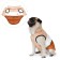 Jacket for dogs "Chocolate", size S (DS 26, OG 38, Osh 27), beige-brown